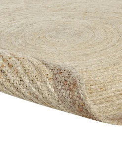 Matot<Beliani Pyorea Matto Juutti Vaalea Beige 120 Cm Menemen