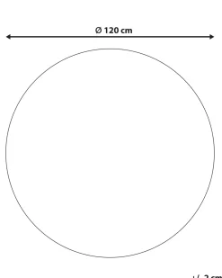 Matot<Beliani Pyorea Matto Juutti Vaalea Beige 120 Cm Menemen