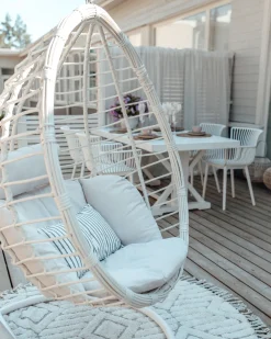 Best Beliani Pyorea Matto Puuvilla Beige 140 Cm Horasan