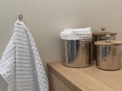 Tekstiilit<Beliani Pyyhesetti 11 Kpl Valkoinen Puuvilla Atai