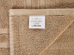 Tekstiilit<Beliani Pyyhesetti Puuvilla Hiekanruskea 9 Kpl Mitiaro