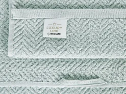 Cheap Beliani Pyyhesetti Puuvilla Mintunvihrea 2 Kpl Mitiaro