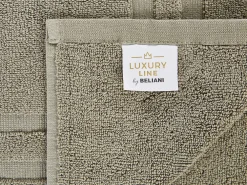 Tekstiilit<Beliani Pyyhesetti Puuvilla Oliivinvihrea 9 Kpl Mitiaro