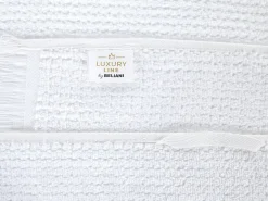 Tekstiilit<Beliani Pyyhesetti Puuvilla Valkoinen 9 Kpl Atiu