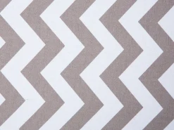 Store Beliani Rahi Puuvilla Säilytystila Vaaleanharmaa 35 Cm Tunica