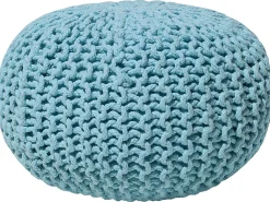 Discount Beliani Rahi Puuvilla Vaaleansininen 40 Cm Conrad