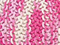 Shop Beliani Rahi Puuvilla Valkoinen/Vaaleanpunainen 50 Cm Conrad