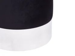 Säilytys<Beliani Rahi Sametti Musta 36 Cm Brigitte