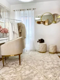 Hot Beliani Rahi Sametti Säilytystila Valkoinen 2 Kpl Pueblo