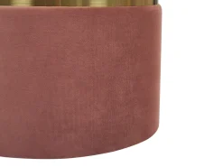 Säilytys<Beliani Rahi Sametti Säilytystila Vaaleanpunainen 2 Kpl Wichita