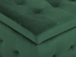 Säilytys<Beliani Rahi Sametti Säilytystila Tummanvihrea 72 X 42 Cm Michigan