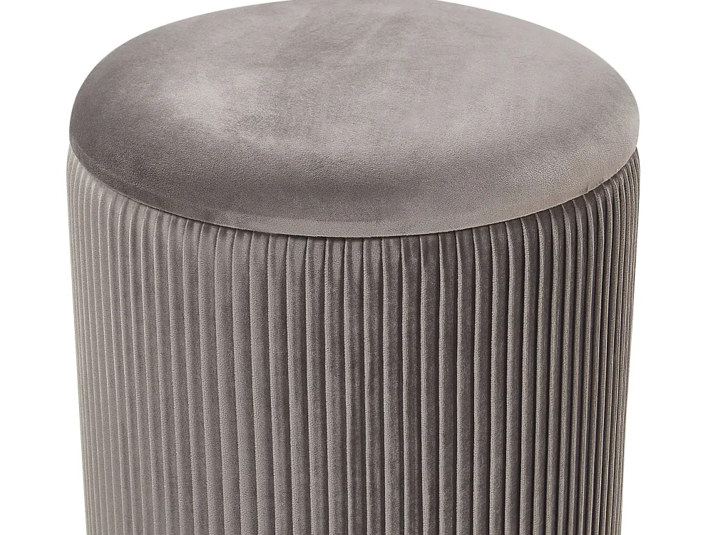 Hot Beliani Rahi Sametti Säilytystila Harmaa 2 Kpl Miramar