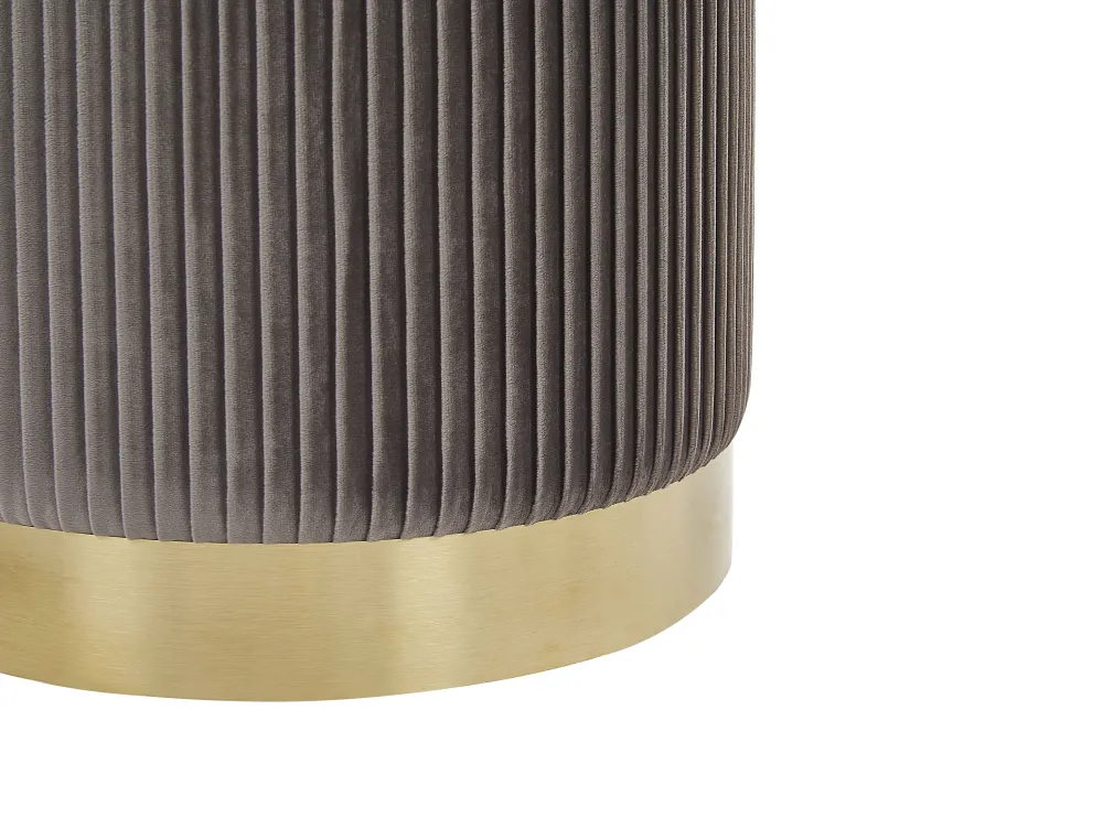 Hot Beliani Rahi Sametti Säilytystila Harmaa 2 Kpl Miramar