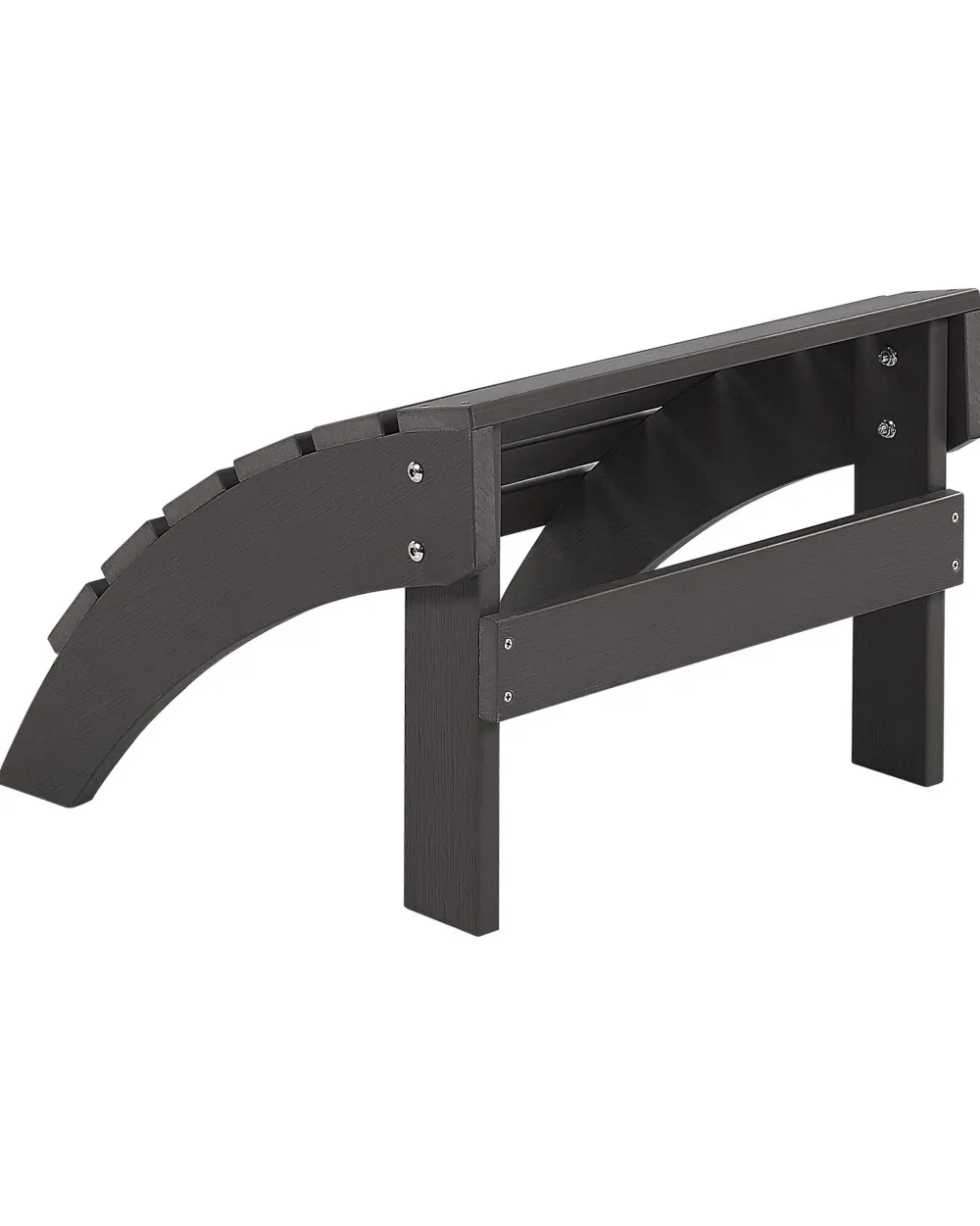 Ulkokalusteet<Beliani Rahi Tummanharmaa Adirondack