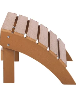 Ulkokalusteet<Beliani Rahi Vaaleanruskea Adirondack