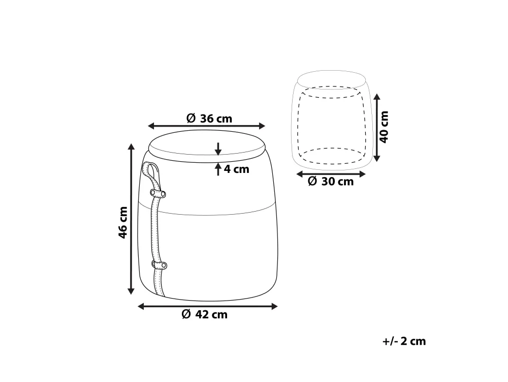 Flash Sale Beliani Rahi Vakosametti Säilytystila Keltainen 36 Cm Ruby