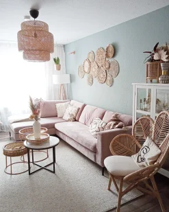 Ulkokalusteet<Beliani Riikinkukkotuoli Rottinki Luonnonvari Florentine