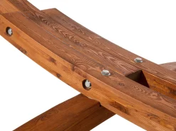 Ulkokalusteet<Beliani Riippukeinu Telineella Beige Treviso