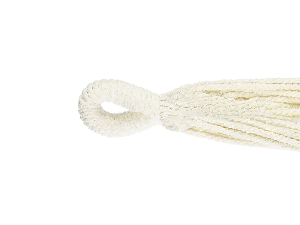 Ulkokalusteet<Beliani Riippumatto Puuvilla Kermanvalkoinen Vercelli