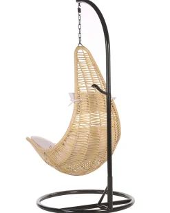 New Beliani Riipputuoli Jalustalla Polyrottinki Luonnonvari Atri Ii