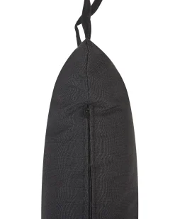 Nojatuolit<Beliani Riipputuoli Jalustalla Polyrottinki Musta Tollo