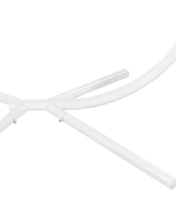 New Beliani Riipputuoli Jalustalla Polyrottinki Valkoinen Acri