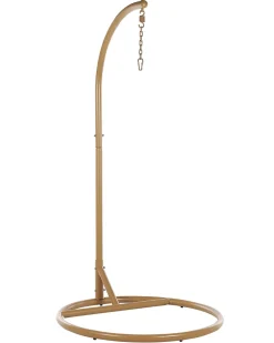 Nojatuolit<Beliani Riipputuoli Jalustalla Polyrottinki Luonnonvari Alba