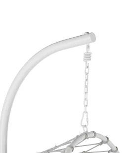 Ulkokalusteet<Beliani Riipputuoli Jalustalla Teras Valkoinen Adria