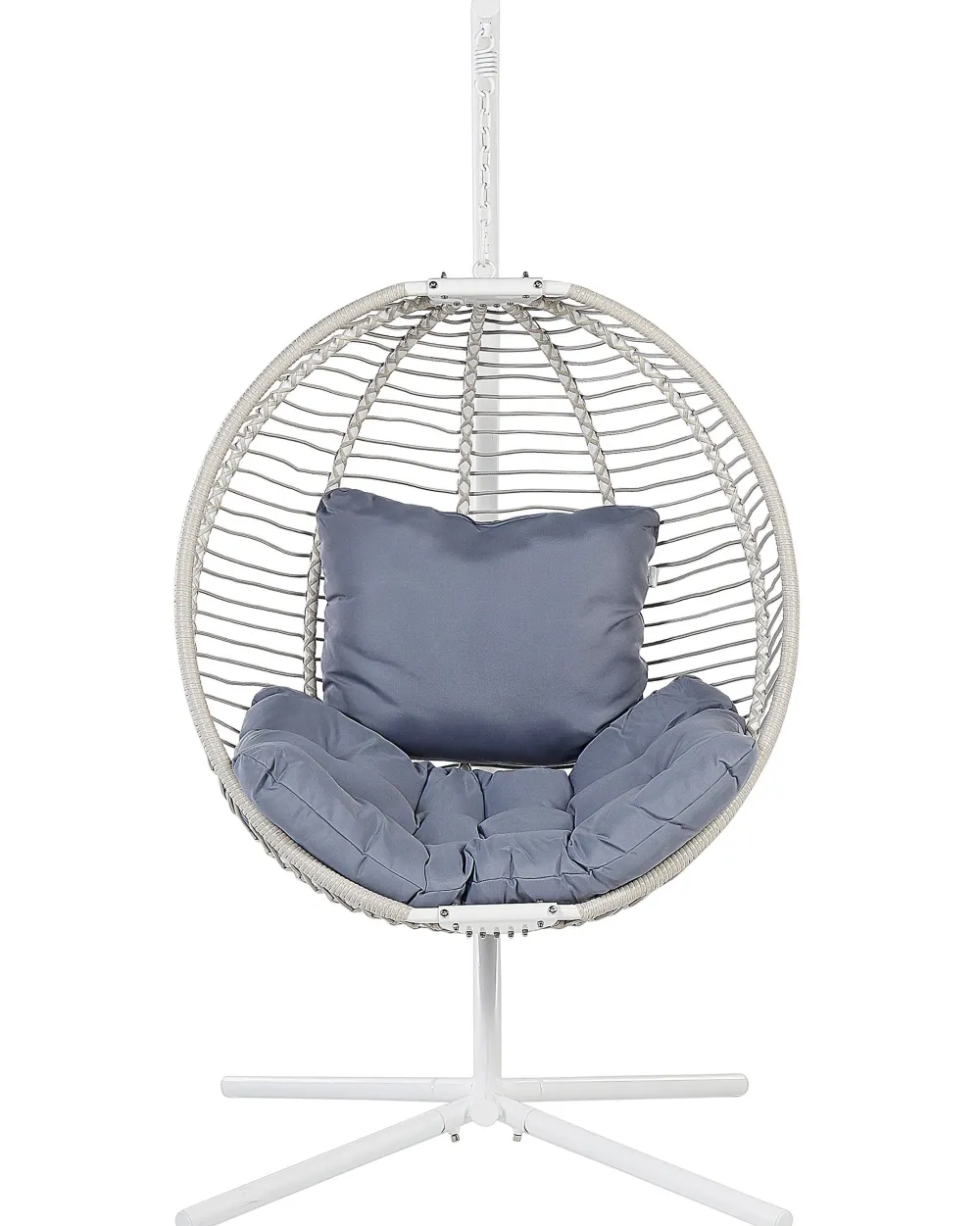 Nojatuolit<Beliani Riipputuoli Jalustalla Teras Valkoinen Arco