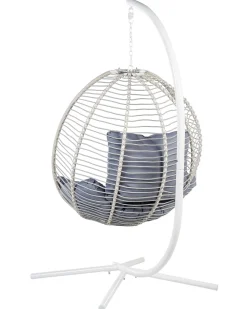 Nojatuolit<Beliani Riipputuoli Jalustalla Teras Valkoinen Arco