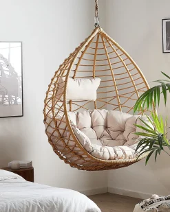 Shop Beliani Riipputuoli Polyrottinki Luonnonvari Arsita