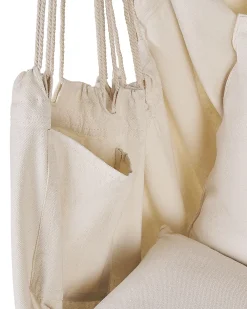 Discount Beliani Riipputuoli Puuvilla Beige Bonea