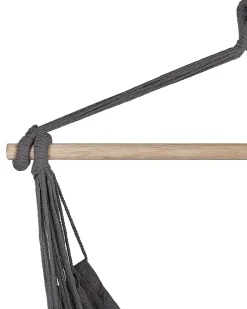 Cheap Beliani Riipputuoli Puuvilla Harmaa Bonea