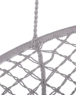 Clearance Beliani Riipputuoli Puuvilla Vaaleanharmaa Gabella