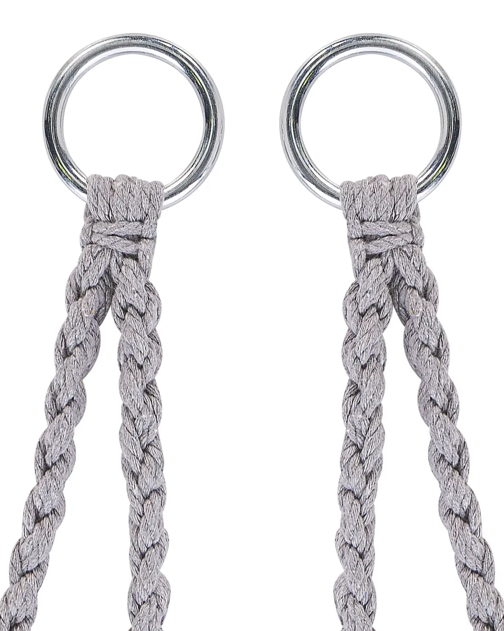 Clearance Beliani Riipputuoli Puuvilla Vaaleanharmaa Gabella