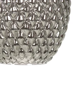 Sale Beliani Riippuvalaisin 3 Polttimoa Lasi Harmaa Sherry