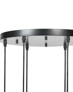 Valaisimet<Beliani Riippuvalaisin 6 Polttimoa Lasi Kirkas Bemboka