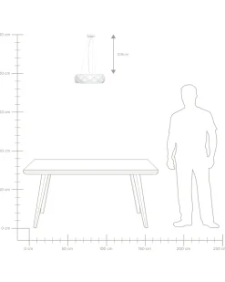 Cheap Beliani Riippuvalaisin 3 Polttimoa Metalli Valkoinen Cesano