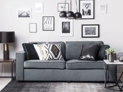 Cheap Beliani Riippuvalaisin 7 Polttimoa Metalli Musta Olza