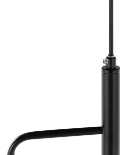 Valaisimet<Beliani Riippuvalaisin 3 Polttimoa Metalli Musta Bogna