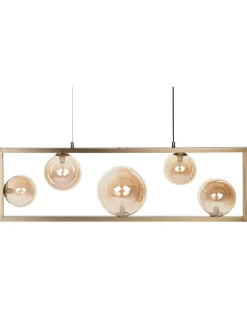 Sale Beliani Riippuvalaisin 5 Polttimoa Rauta Messinki Geehi