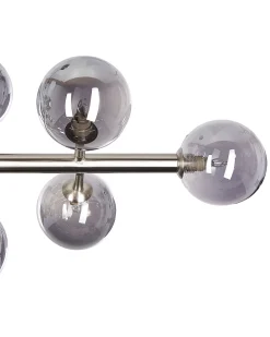 Shop Beliani Riippuvalaisin 10 Polttimoa Teras Hopea Ramis