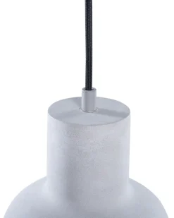 Shop Beliani Riippuvalaisin 3 Polttimoa Betoni Vaaleanharmaa Luni