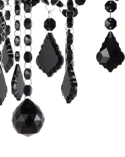 Clearance Beliani Riippuvalaisin 3 Polttimoa Musta Evans