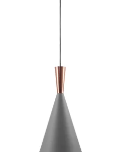 Online Beliani Riippuvalaisin Alumiini Harmaa/Kupari Tagus