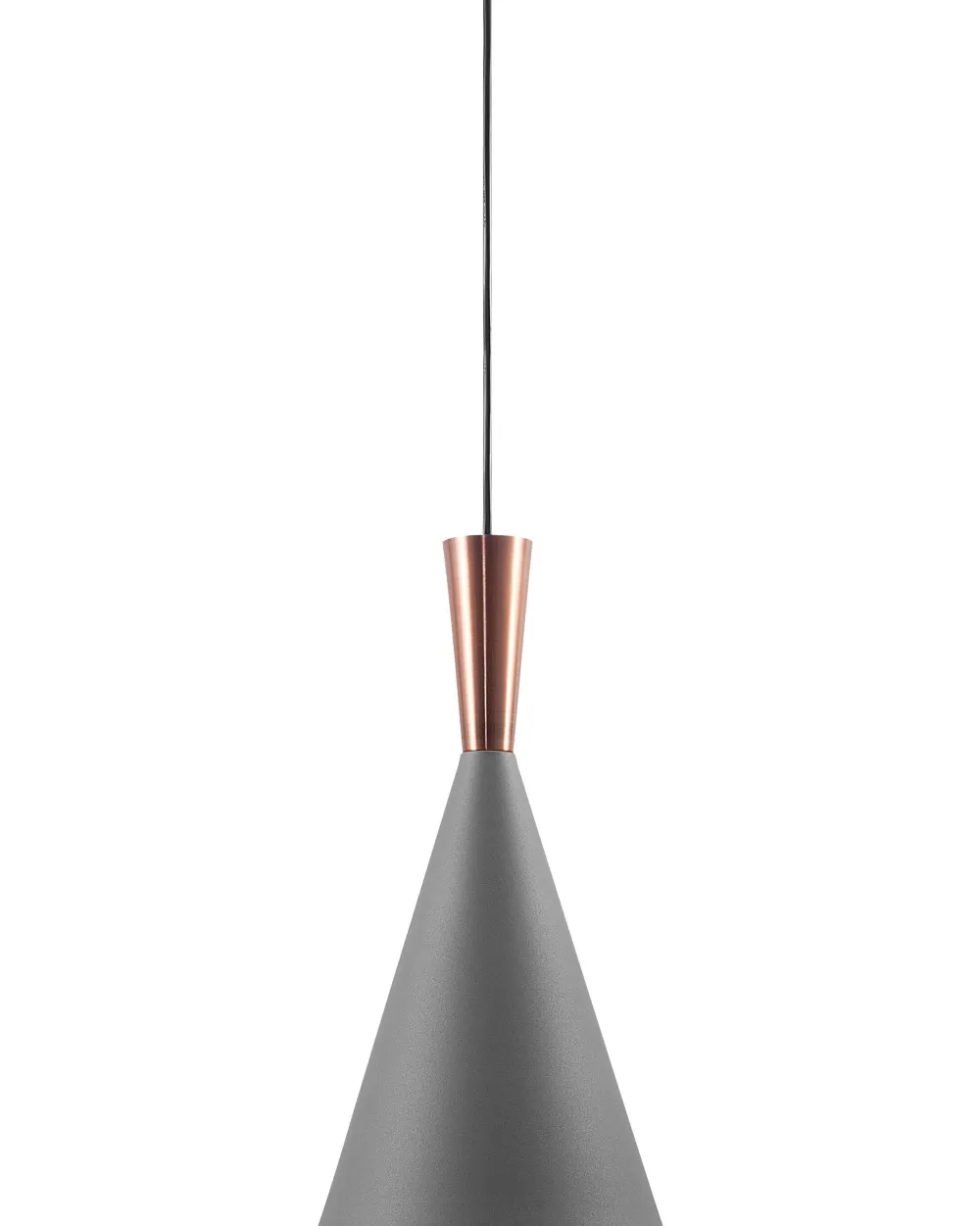 Online Beliani Riippuvalaisin Alumiini Harmaa/Kupari Tagus