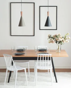 Online Beliani Riippuvalaisin Alumiini Harmaa/Kupari Tagus