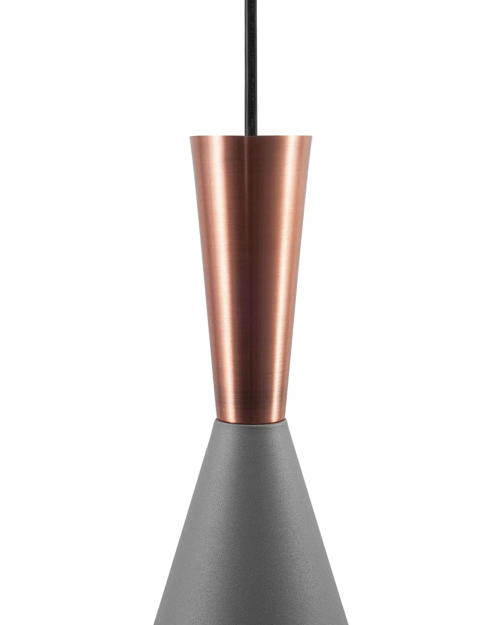 Online Beliani Riippuvalaisin Alumiini Harmaa/Kupari Tagus