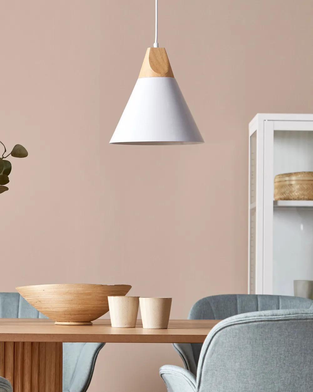 New Beliani Riippuvalaisin Alumiini Valkoinen Albano