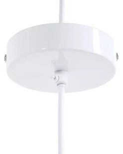 New Beliani Riippuvalaisin Alumiini Valkoinen Albano